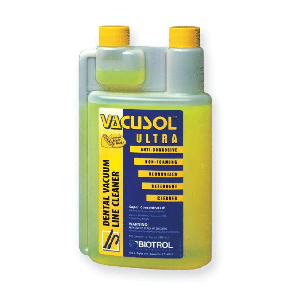 Biotrol ED903 Vacusol Ultra Evacuation System Cleaner Solution Pump Bottle 96 Oz Biotrol ED903 Vacusol Ultra Evacuation System Cleaner Solution Pump Bottle 96 Oz